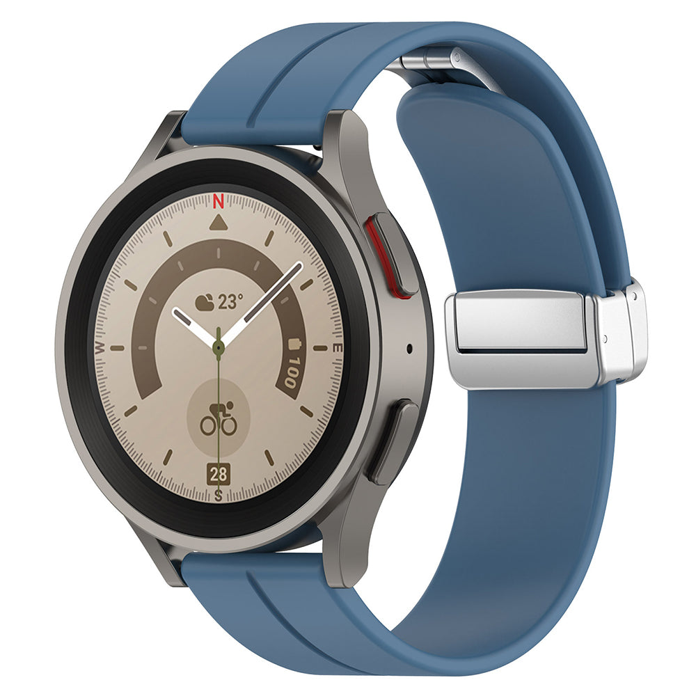 Cinturino Techsuit W011 per Samsung Galaxy Watch / Huawei Watch Series, 20mm, Blu