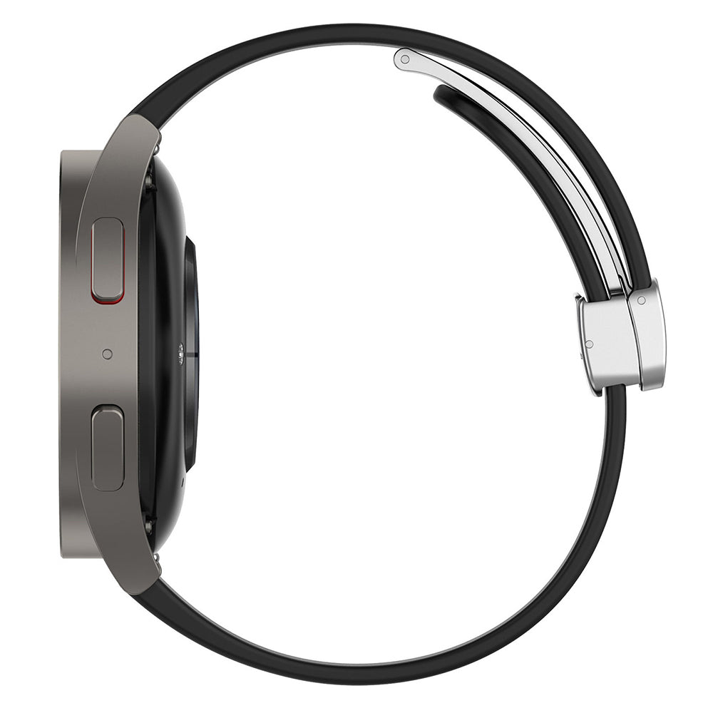 Cinturino Techsuit W011 per Samsung Galaxy Watch / Huawei Watch Series, 20mm, Nero.
