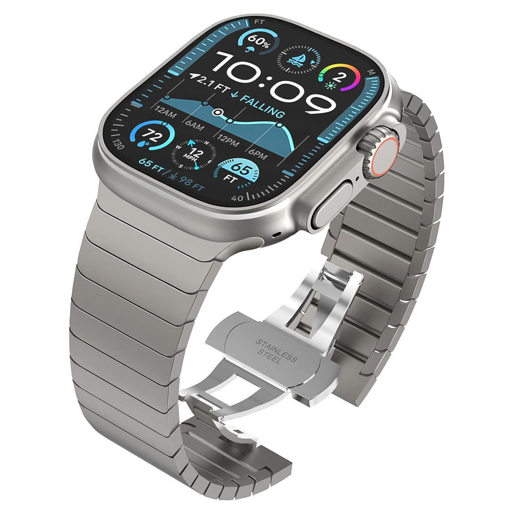 Cinturino Techsuit W012 per Apple Watch 42mm / 41mm / 40mm / 38mm Series, Argento