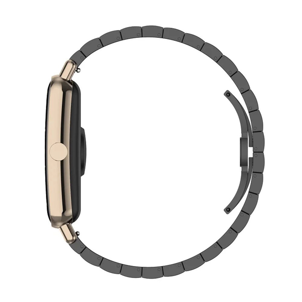 Cinturino Techsuit W012 per Huawei Watch / Xiaomi Watch Series, 22mm, Nero