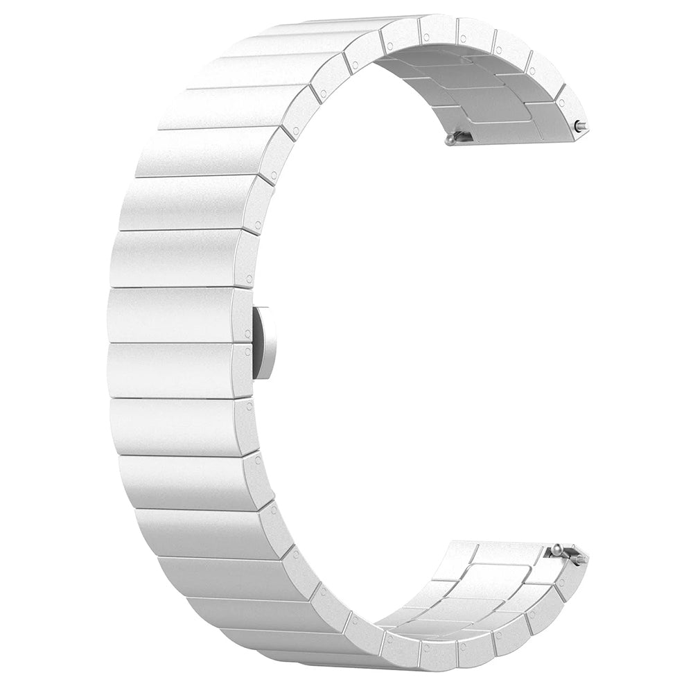 Cinturino Techsuit W012 per Samsung Galaxy Watch / Huawei Watch Series, 20mm, Argento