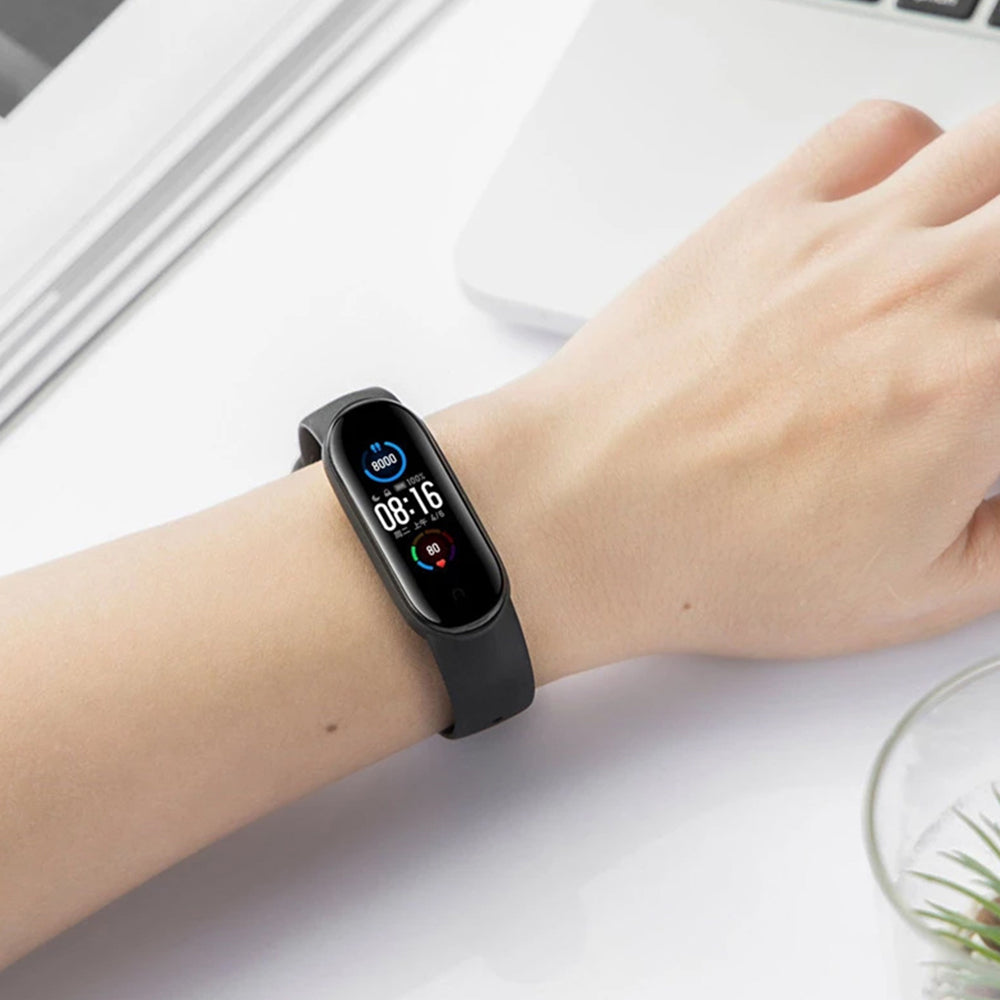 Cinturino Techsuit W013 per Xiaomi Band / Amazfit Band Series, Rosso