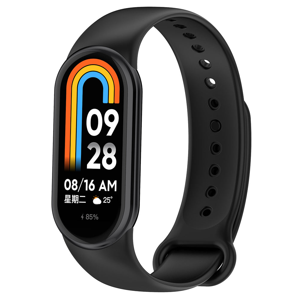 Cinturino Techsuit W014 per Xiaomi Smart Band 9 / 8, Nero