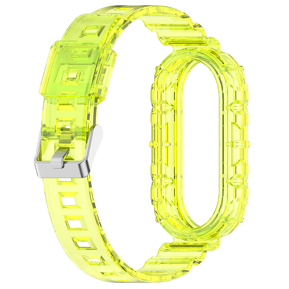 Cinturino Techsuit W017 per Xiaomi Smart Band 8, Giallo