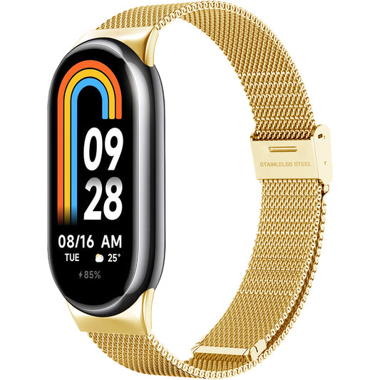 Cinturino Techsuit W022 per Xiaomi Smart Band 9 / 8, 15mm, Dorato