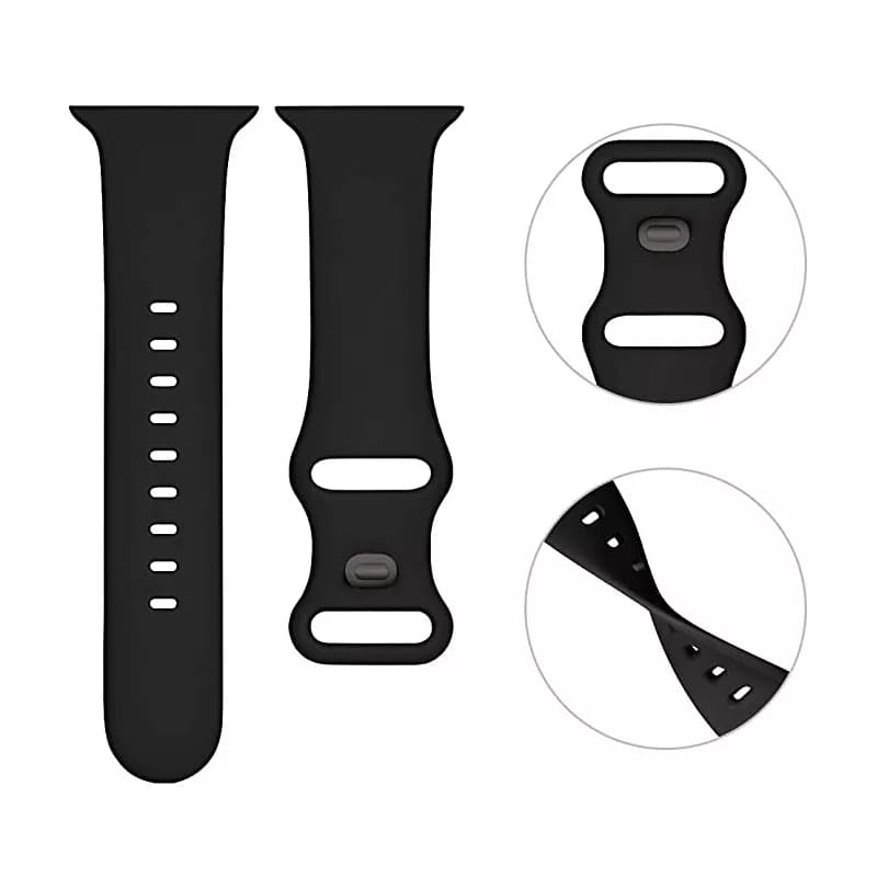 Cinturino Techsuit W031 per Apple Watch 42mm / 41mm / 40mm / 38mm Series, Rosa Pallido