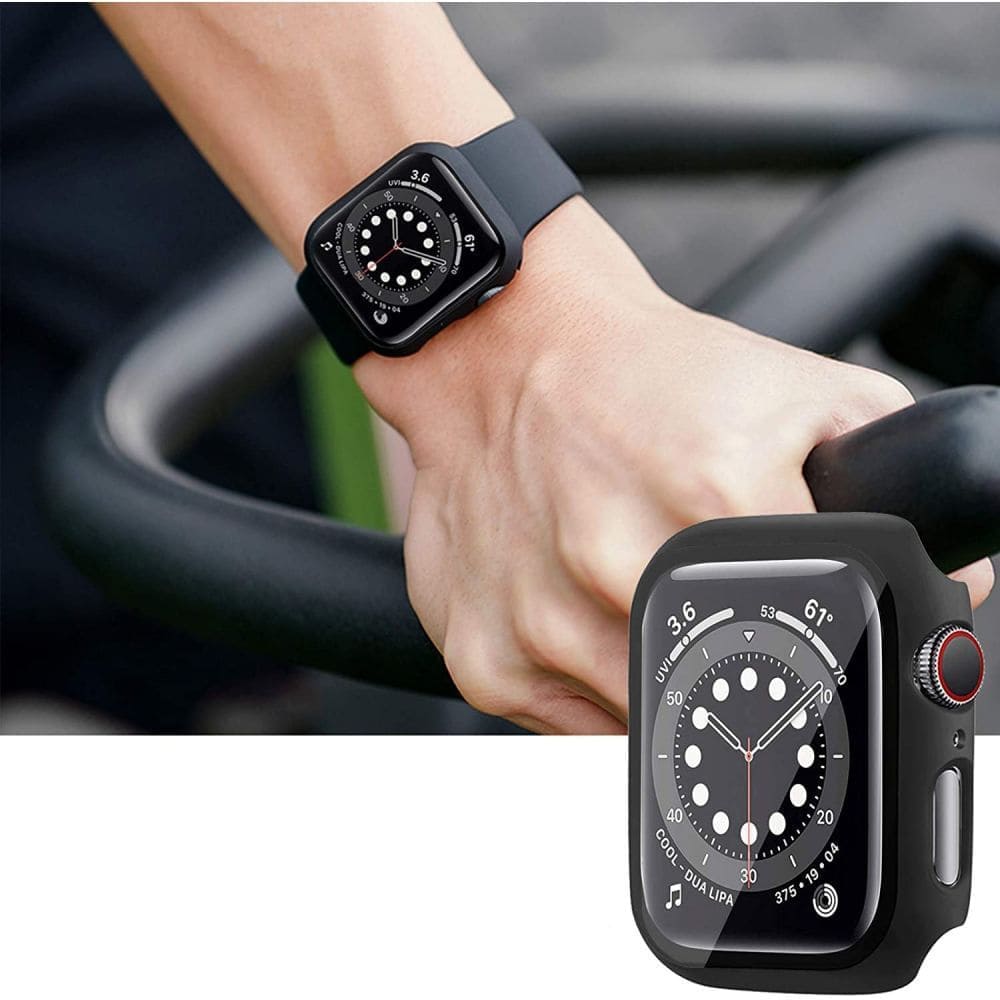 Cinturino Techsuit W031 per Apple Watch 42mm / 41mm / 40mm / 38mm Series, Nero