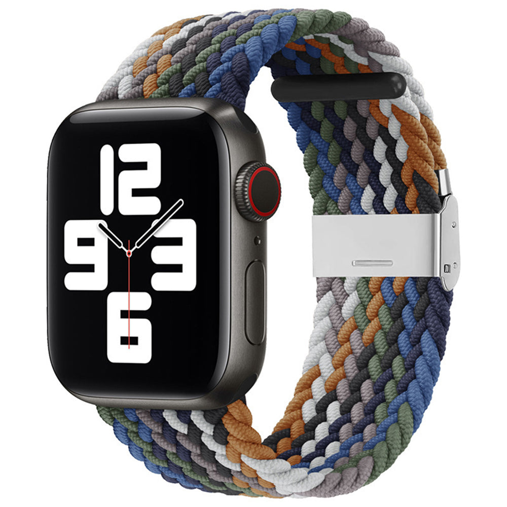 Cinturino Techsuit W032 per Apple Watch 42mm / 41mm / 40mm / 38mm Series, Verde Multicolore