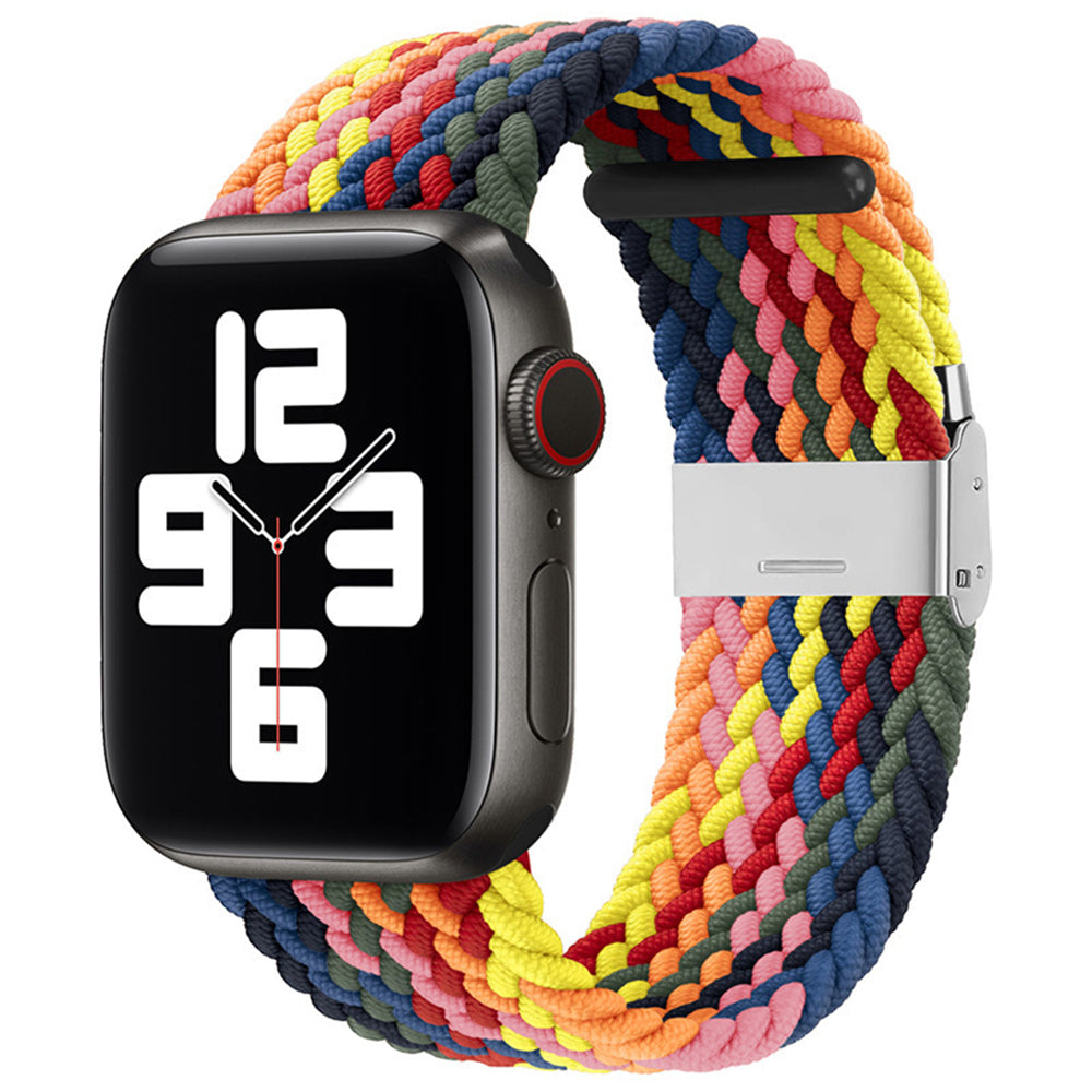 Cinturino Techsuit W032 per Apple Watch 49mm / 46mm / 45mm / 44mm / 42mm Series, Rosa Multicolore