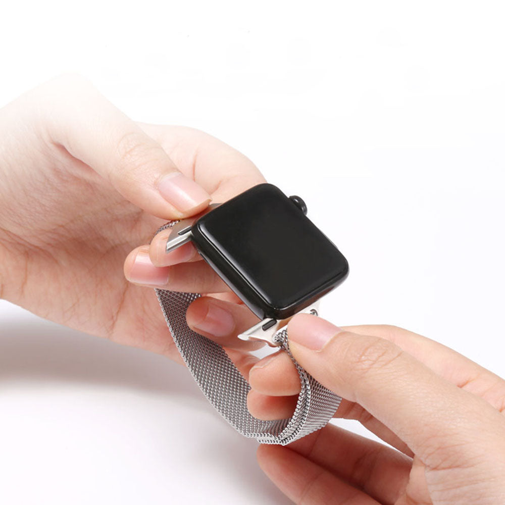 Cinturino Techsuit W034 per Apple Watch 42mm / 41mm / 40mm / 38mm Series, Oro scuro