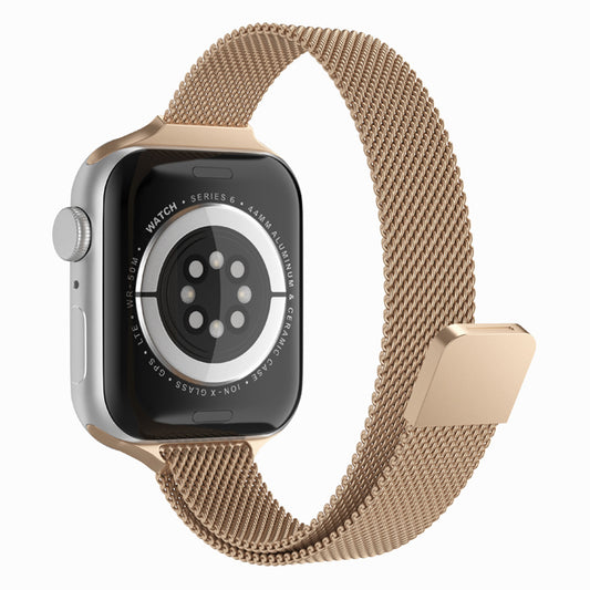 Cinturino Techsuit W034 per Apple Watch 49mm / 46mm / 45mm / 44mm / 42mm Series, Dorato