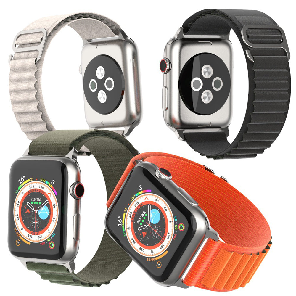 Cinturino Techsuit W037 per Apple Watch 42mm / 41mm / 40mm / 38mm Series, Bianco