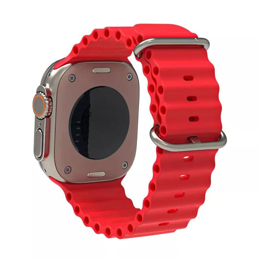 Cinturino Techsuit W038 per Apple Watch 42mm / 41mm / 40mm / 38mm Series, Rosso