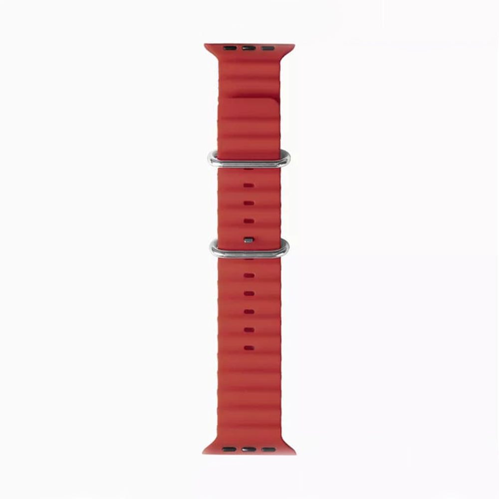 Techsuit W038 Strap for Apple Watch 42mm / 41mm / 40mm / 38mm Series, Dark Pink