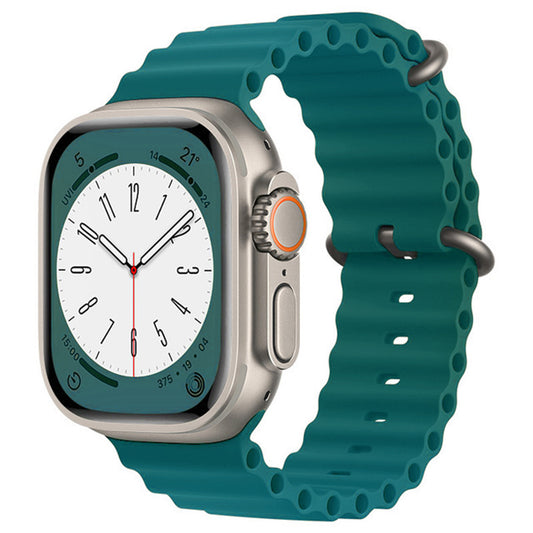 Cinturino Techsuit W038 per Apple Watch 49mm / 46mm / 45mm / 44mm / 42mm Series, Verde