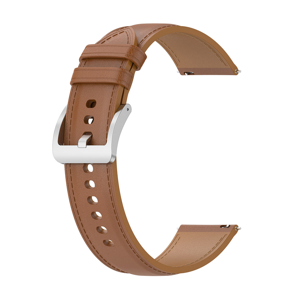 Cinturino Techsuit W048 per Samsung Galaxy Watch / Huawei Watch Series, 20mm, Marrone