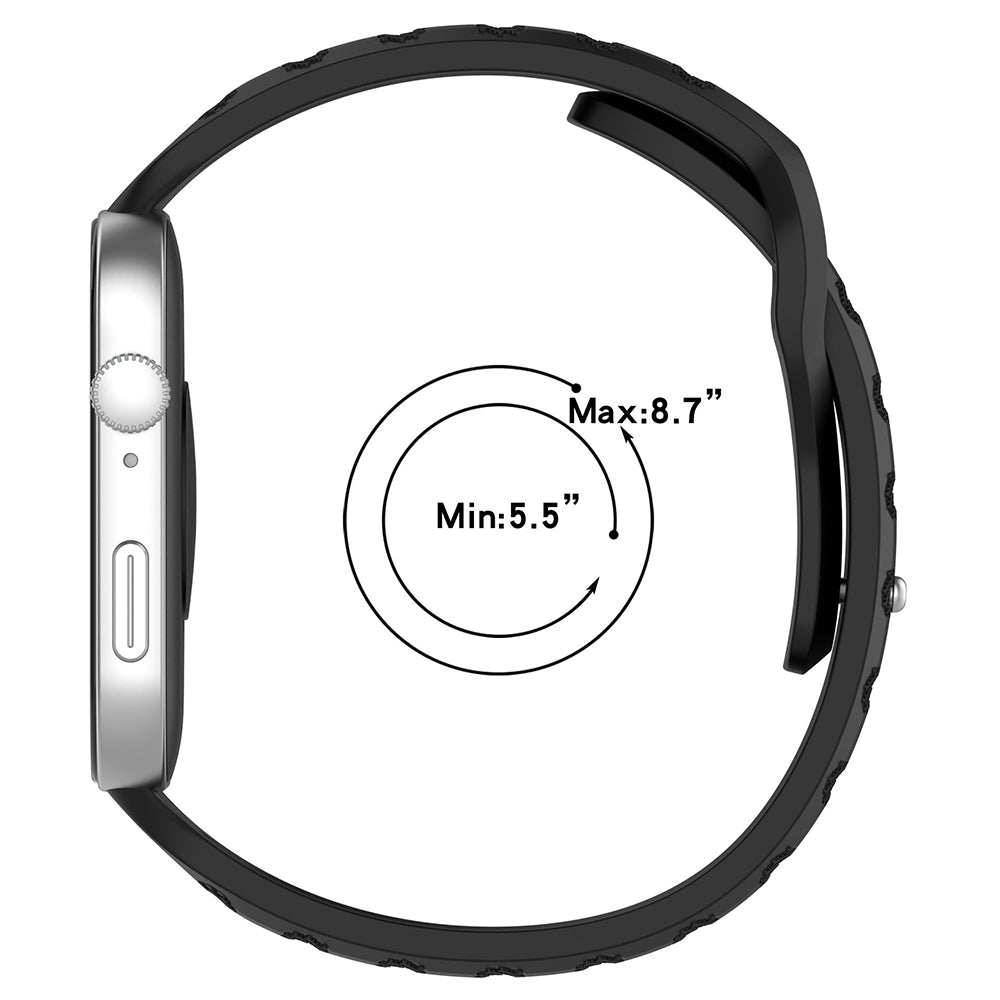 Cinturino Techsuit W050 per Huawei Watch Fit 4 Pro / Fit 4 / Fit 3, Blu