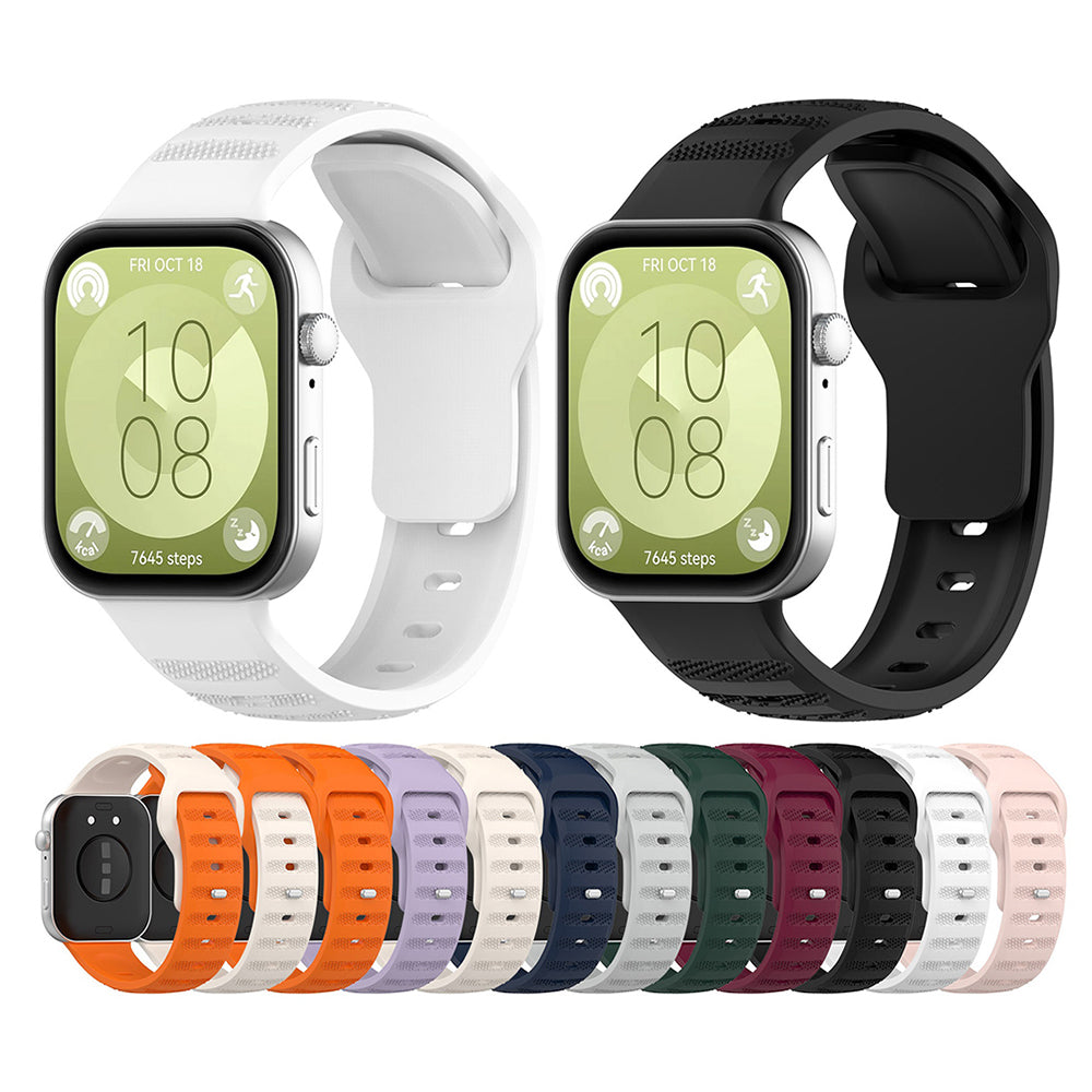 Cinturino Techsuit W050 per Huawei Watch Fit 4 Pro / Fit 4 / Fit 3, Beige