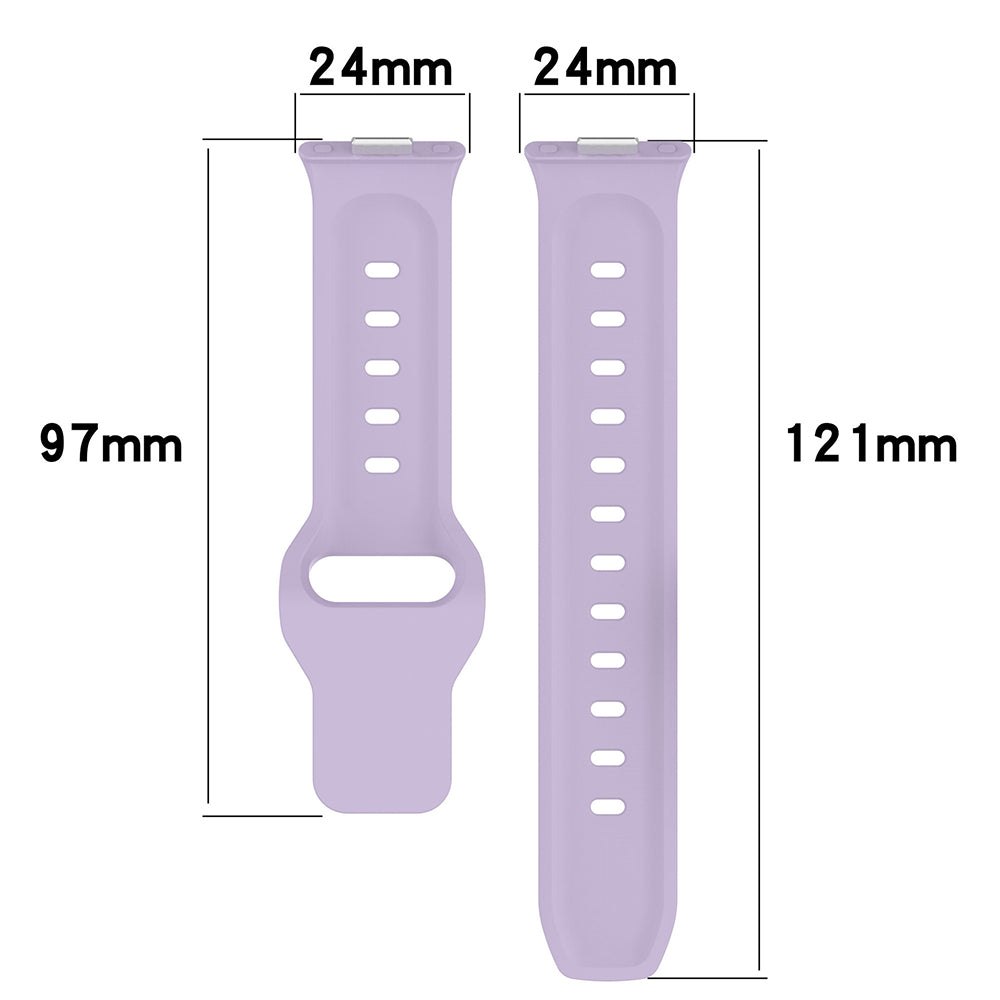 Techsuit W050 Strap for Huawei Watch Fit 5 Pro / Fit 5 / Fit 4 Pro / Fit 4 / Fit 3, Purple