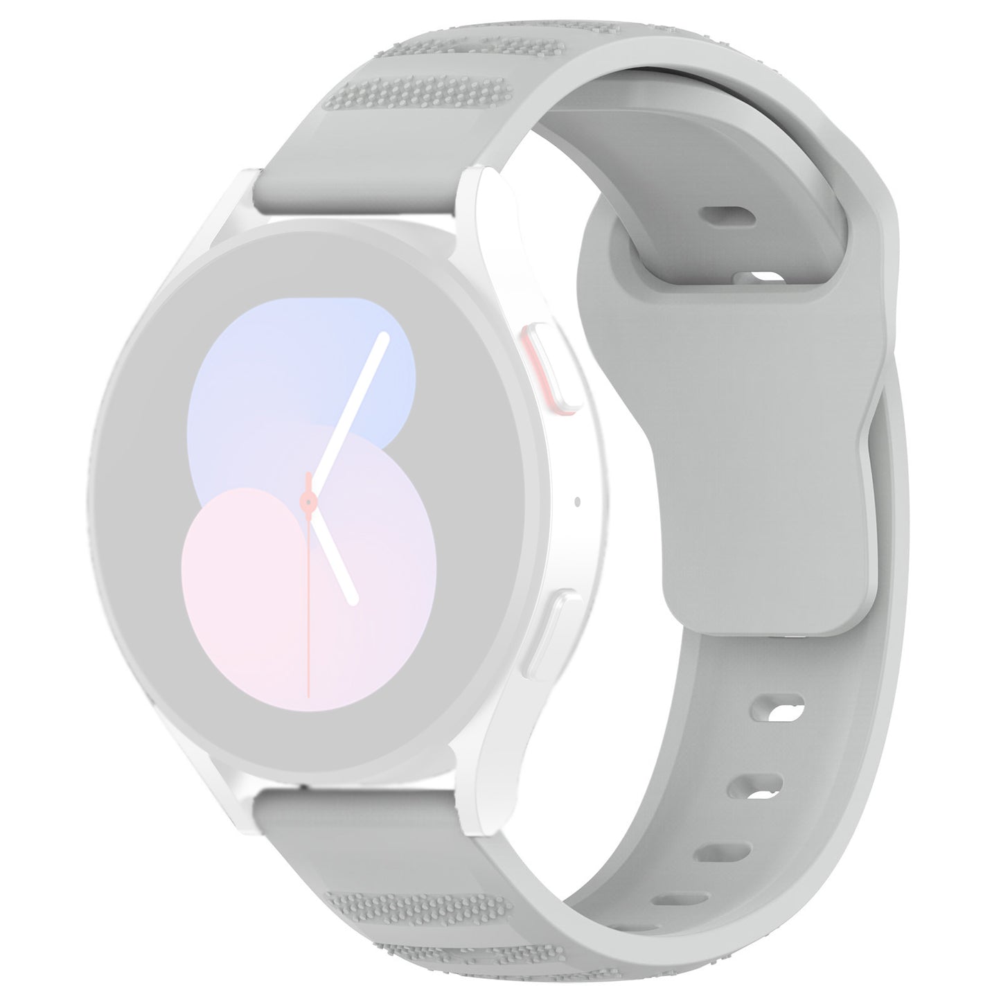 Cinturino Techsuit W050 per Huawei Watch / Xiaomi Watch Series, 22mm, Grigio