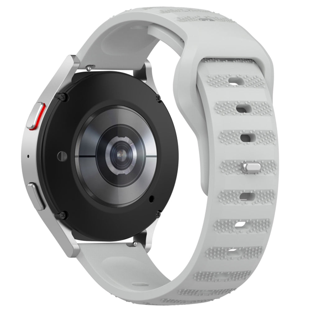 Cinturino Techsuit W050 per Huawei Watch / Xiaomi Watch Series, 22mm, Grigio