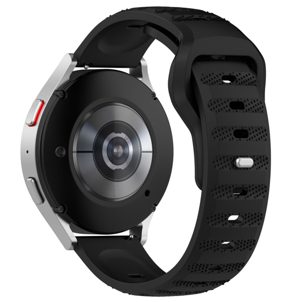 Cinturino Techsuit W050 per Huawei Watch / Xiaomi Watch Series, 22mm, Nero