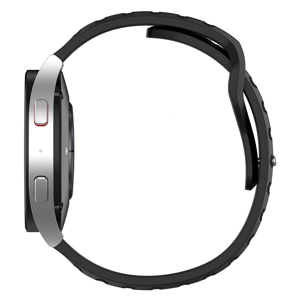 Cinturino Techsuit W050 per Huawei Watch / Xiaomi Watch Series, 22mm, Nero