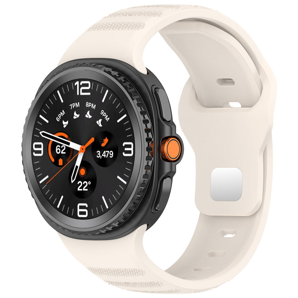 Cinturino Techsuit W050 per Samsung Galaxy Watch 8 Classic / Watch8 44mm / Watch 8 40mm, Beige