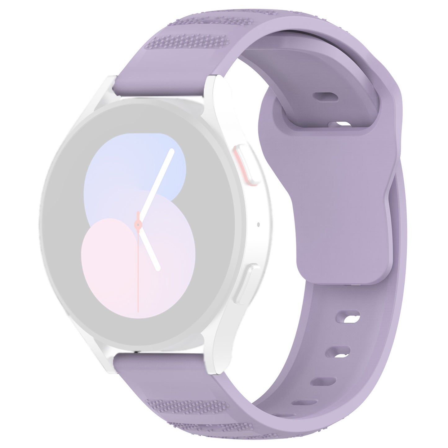 Cinturino Techsuit W050 per Samsung Galaxy Watch / Huawei Watch Series, 20mm, Viola