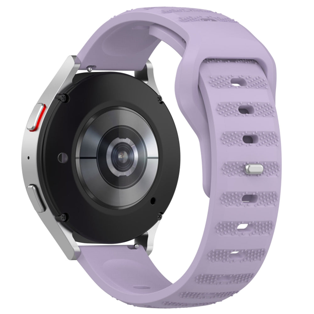 Cinturino Techsuit W050 per Samsung Galaxy Watch / Huawei Watch Series, 20mm, Viola