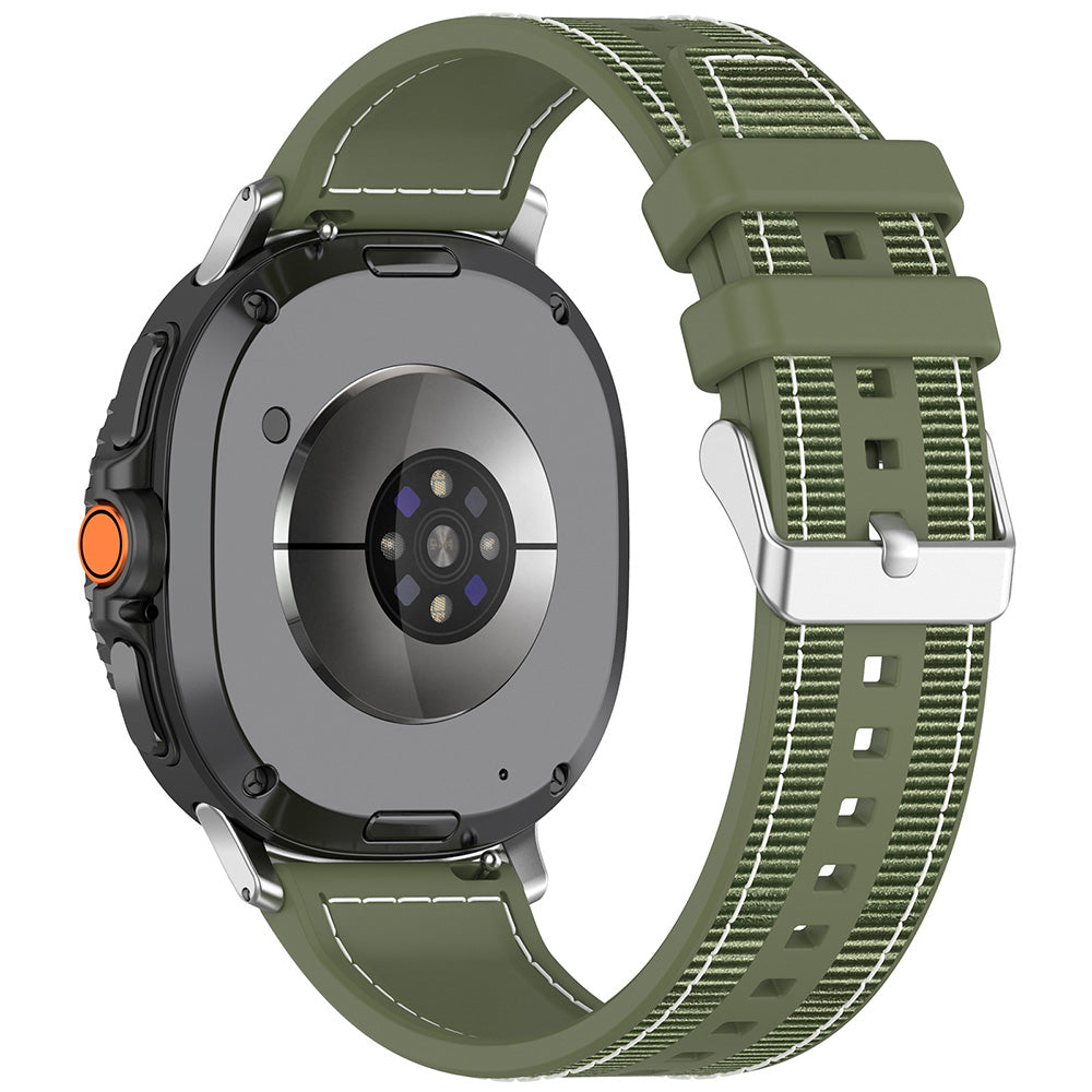 Cinturino Techsuit W051 per Samsung Galaxy Watch 8 Classic / Watch8 44mm / Watch 8 40mm, Verde