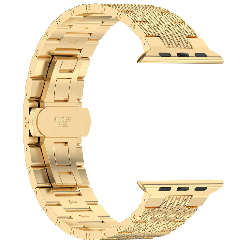 Cinturino Techsuit W052 per Apple Watch 49mm / 46mm / 45mm / 44mm / 42mm Series, Dorato
