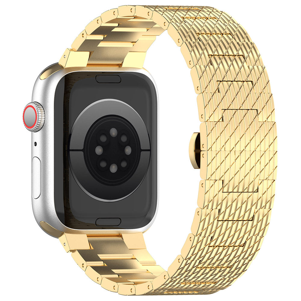 Cinturino Techsuit W052 per Apple Watch 49mm / 46mm / 45mm / 44mm / 42mm Series, Dorato