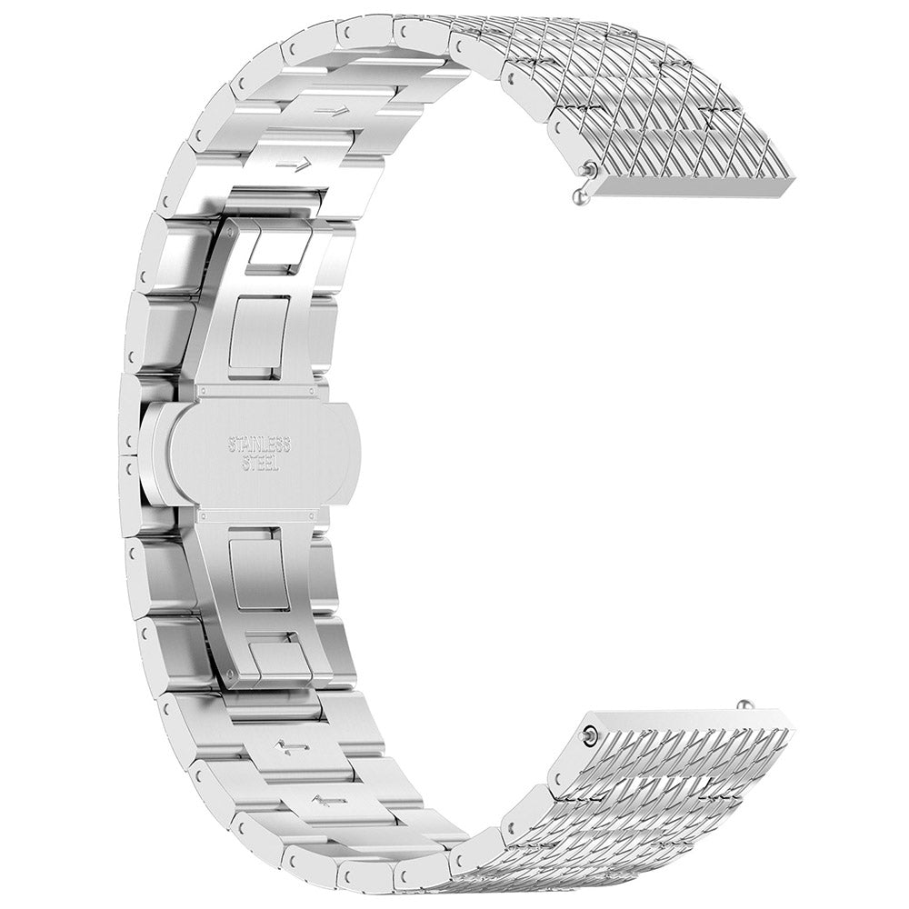 Cinturino Techsuit W052 per Huawei Watch / Xiaomi Watch Series, 22mm, Argento