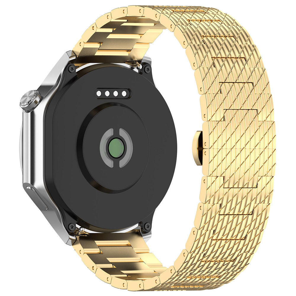 Cinturino Techsuit W052 per Samsung Galaxy Watch / Huawei Watch Series, 20mm, Dorato
