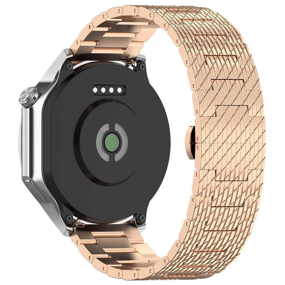 Cinturino Techsuit W052 per Samsung Galaxy Watch / Huawei Watch Series, 20mm, Oro Rosa