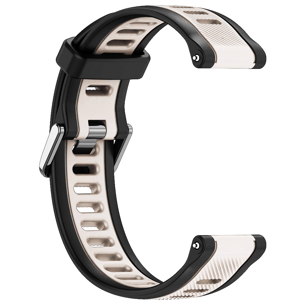 Techsuit W053 Strap for Huawei Watch / Garmin Watch Series, 18mm, Beige