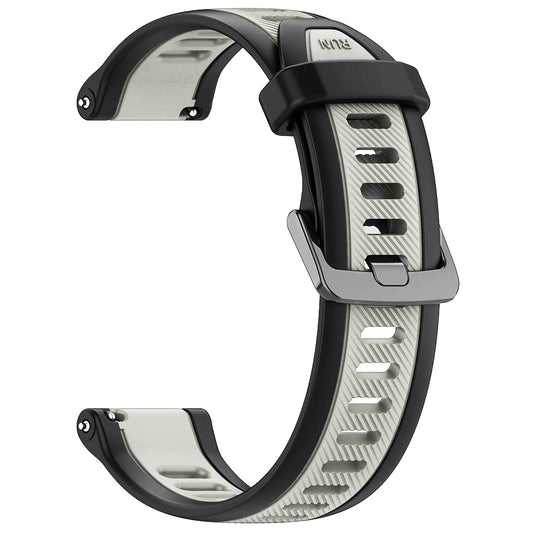 Cinturino Techsuit W053 per Huawei Watch / Garmin Watch Series, 18mm, Grigio