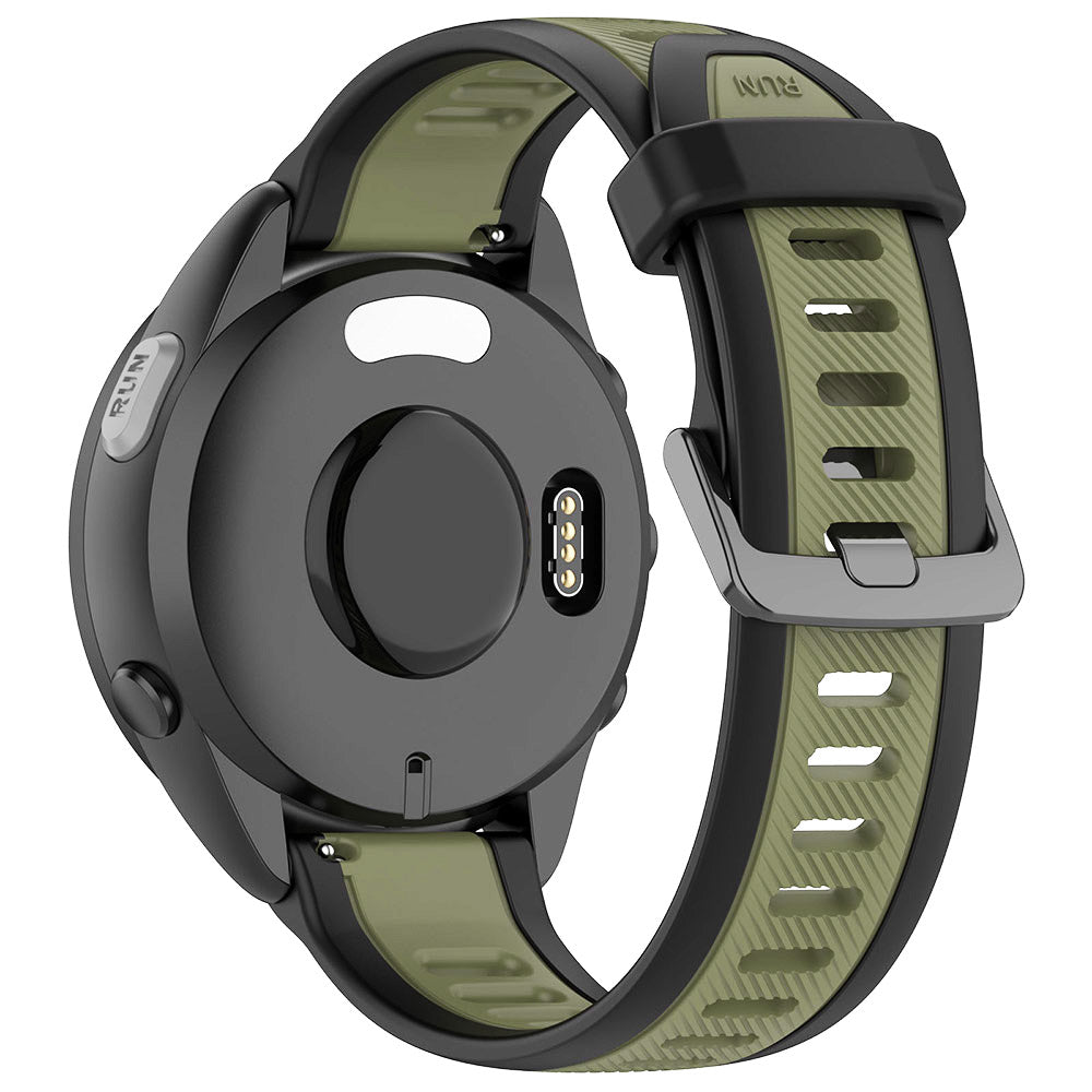 Cinturino Techsuit W053 per Huawei Watch / Garmin Watch Series, 18mm, Kaki