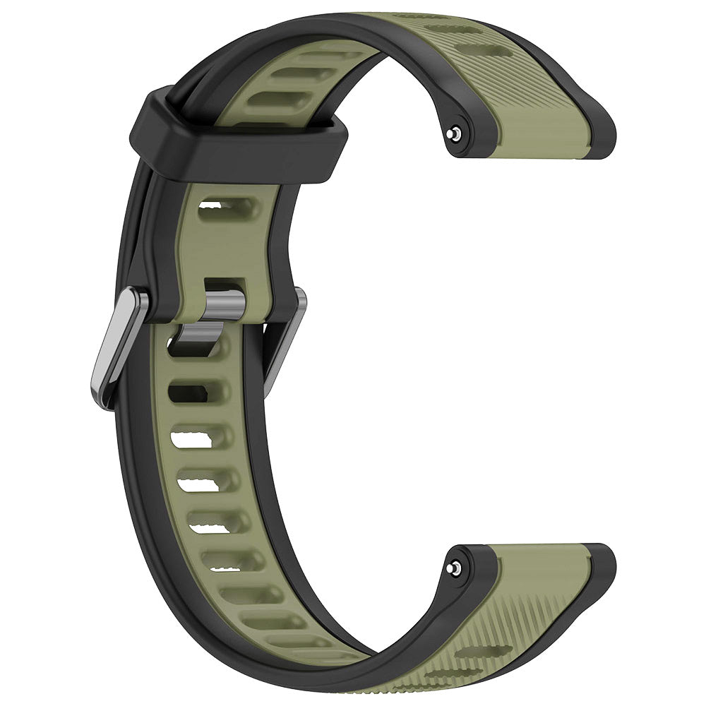 Cinturino Techsuit W053 per Huawei Watch / Garmin Watch Series, 18mm, Kaki