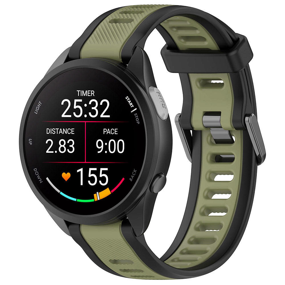 Cinturino Techsuit W053 per Huawei Watch / Garmin Watch Series, 18mm, Kaki