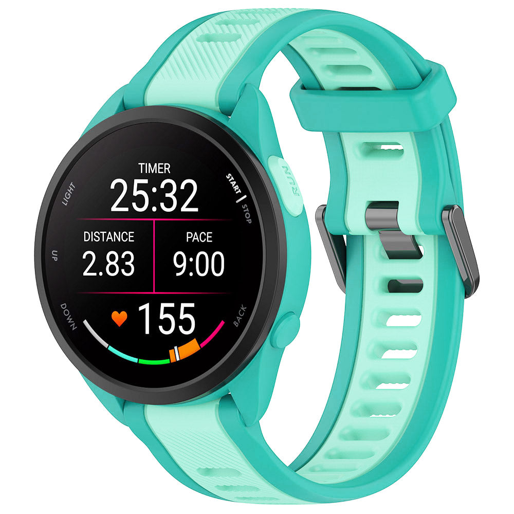 Cinturino Techsuit W053 per Huawei Watch / Garmin Watch Series, 18mm, Turchese