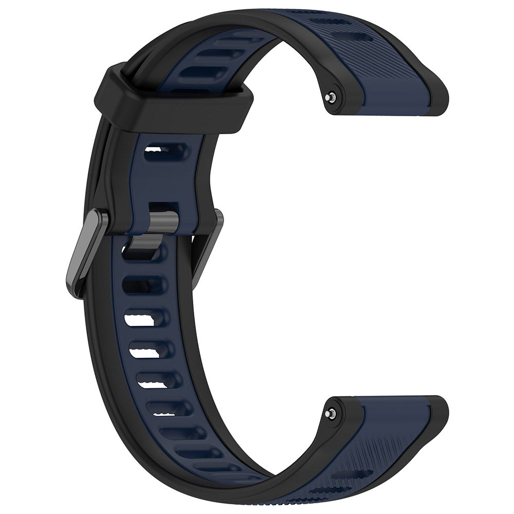 Cinturino Techsuit W053 per Huawei Watch / Xiaomi Watch Series, 22mm, Blu Scuro