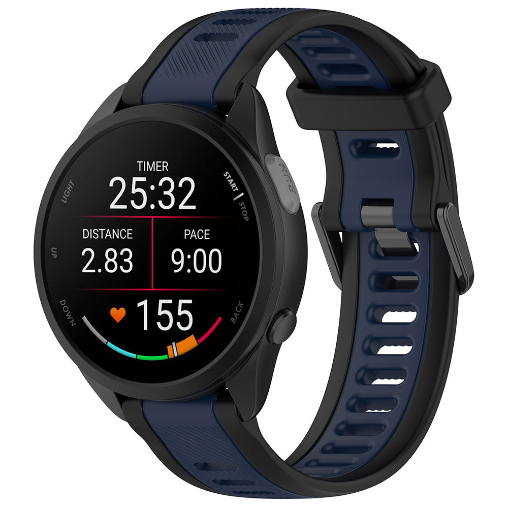 Cinturino Techsuit W053 per Samsung Galaxy Watch / Huawei Watch Series, 20mm, Blu Scuro