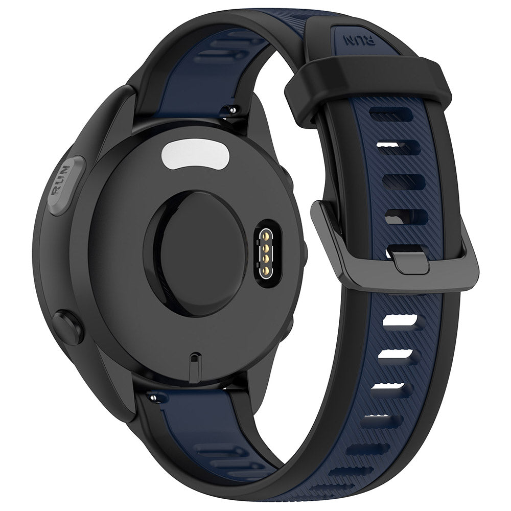 Cinturino Techsuit W053 per Samsung Galaxy Watch / Huawei Watch Series, 20mm, Blu Scuro