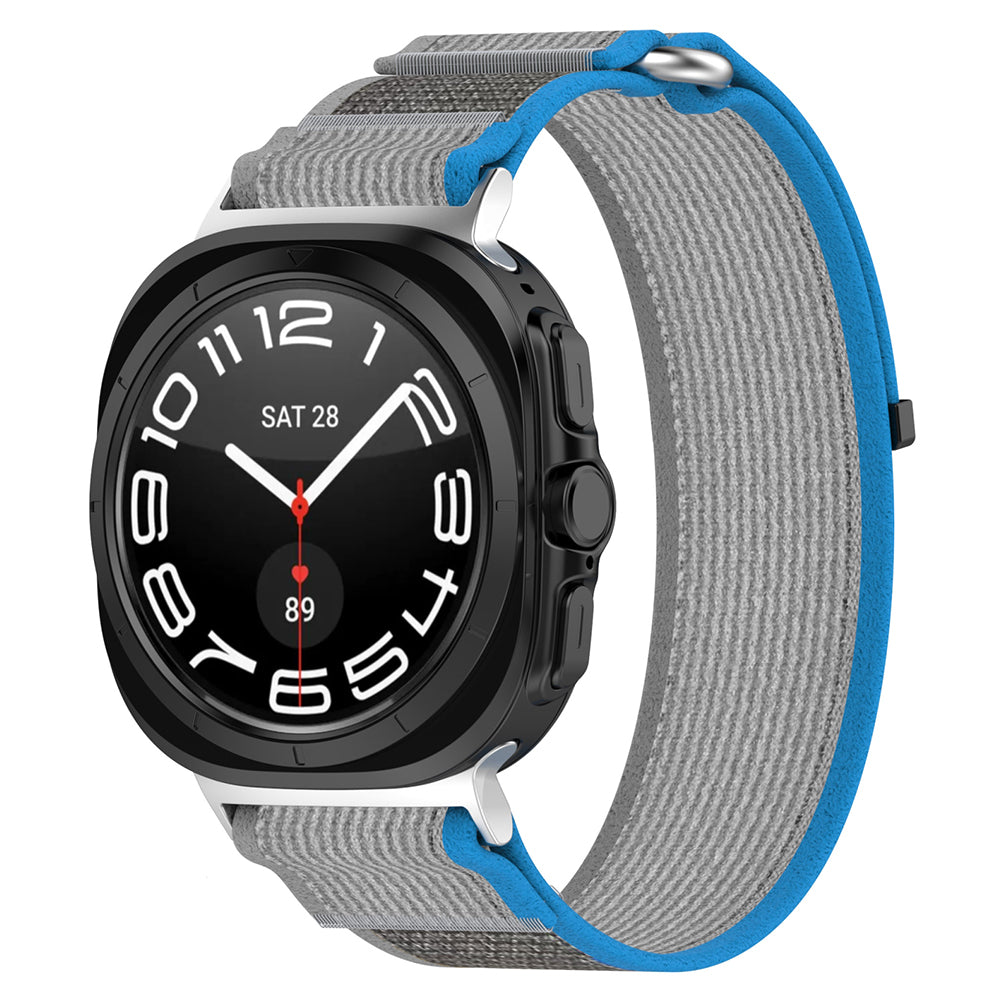 Cinturino Techsuit W054 per Samsung Galaxy Watch Ultra, Blu Grigio