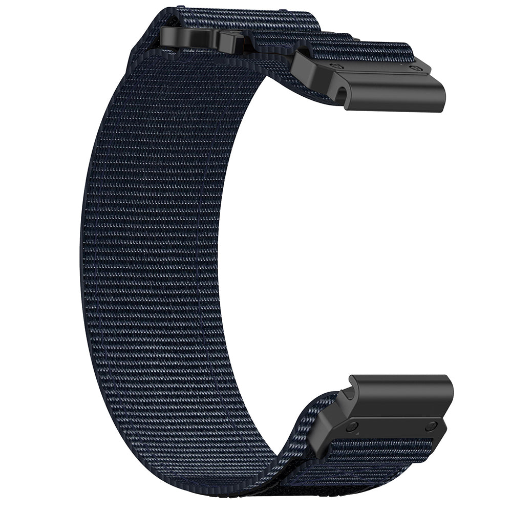 Cinturino Techsuit W057 per Garmin Instinct / Approach / Fenix Watch Series, 20mm, Blu Navy