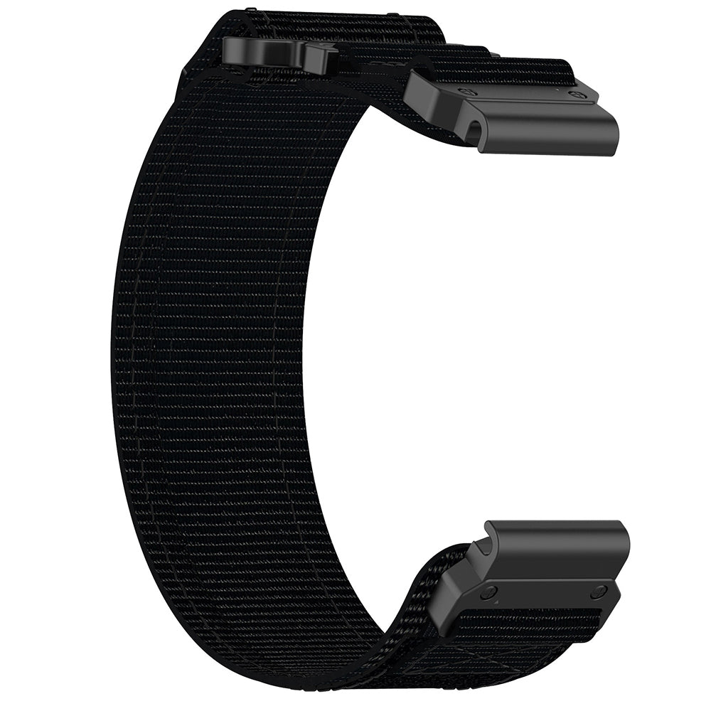 Cinturino Techsuit W057 per Garmin Instinct / Approach / Fenix Watch Series, 20mm, Nero
