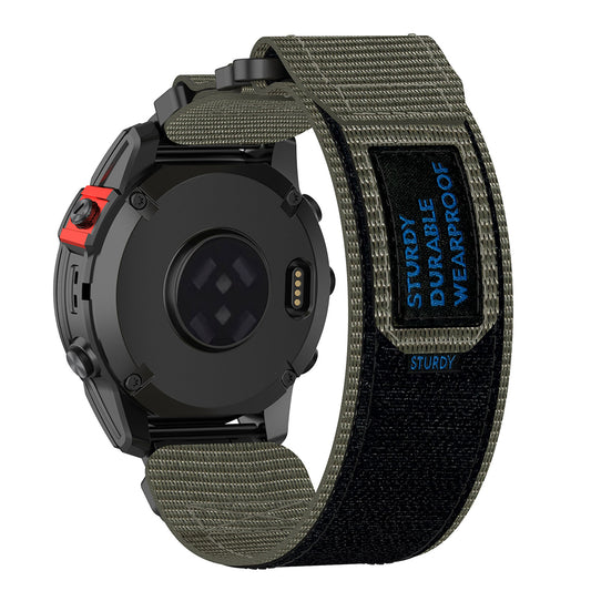 Cinturino Techsuit W057 per Garmin Watch Fenix Series, 26mm, Grigio