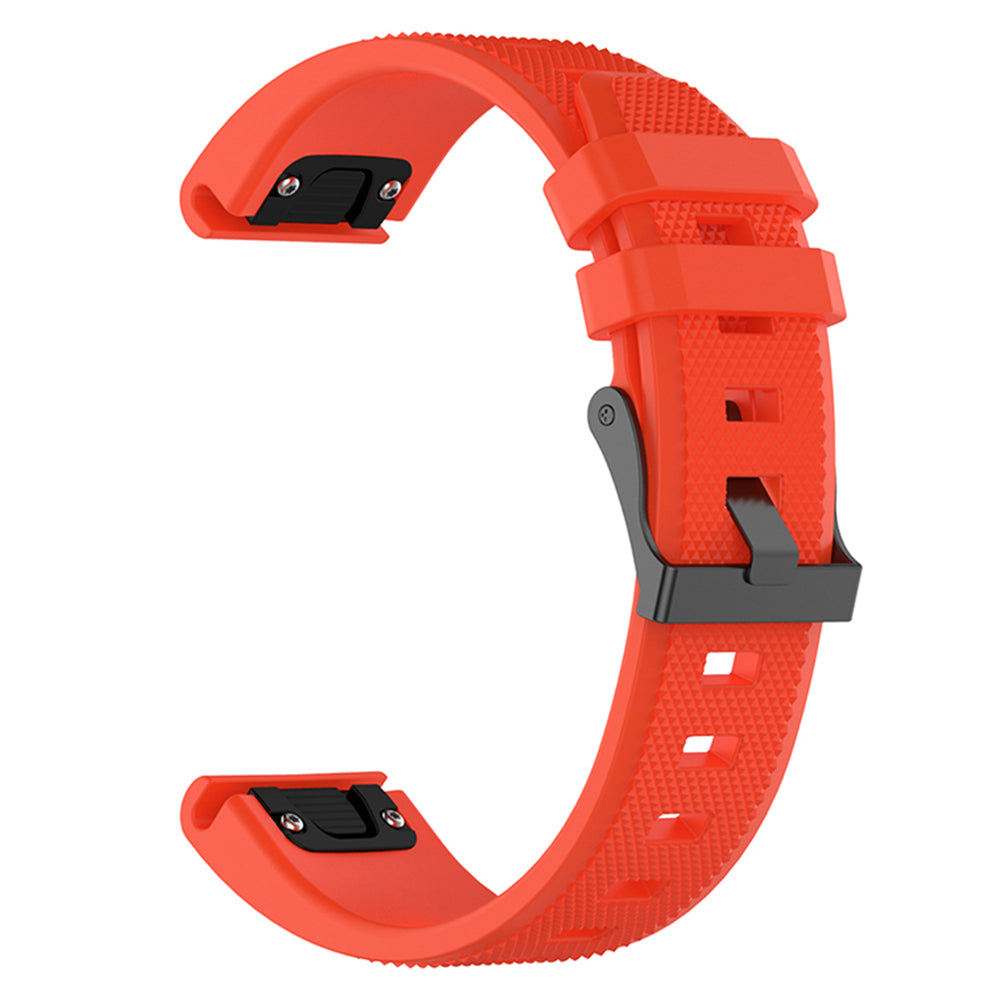 Cinturino Techsuit W058 per Garmin Instinct / Approach / Fenix Watch Series, 20mm, Arancione